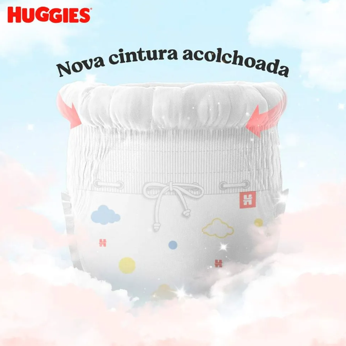 Fralda Huggies Pants Supreme Care XG 80 Unidades - Imagem 4