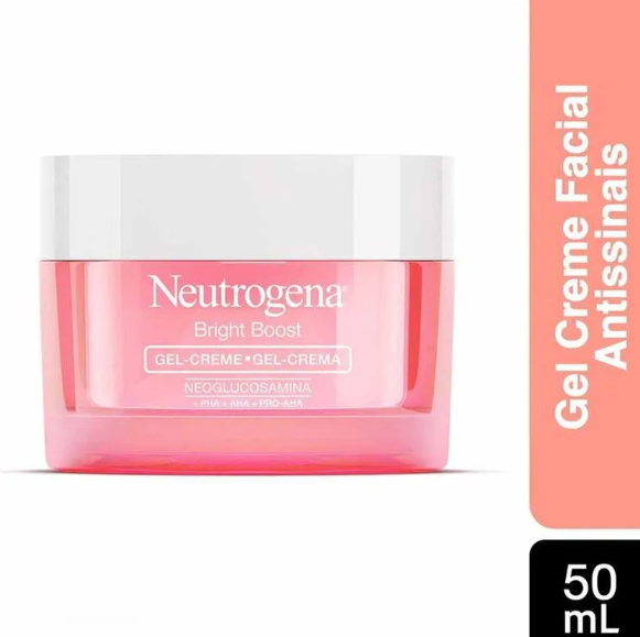 Gel Creme Facial Antissinais Neutrogena Bright Boost 50g - Imagem 4