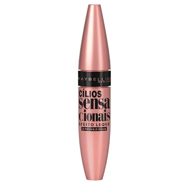 Máscara para Cílios Maybelline Lash Sensational Efeito Leque À Prova D'Água Preto 9ml