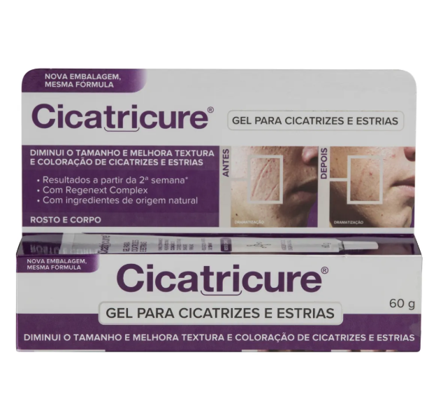 Cicatricure Gel Cicatrizes e Estrias 60g - Imagem 3