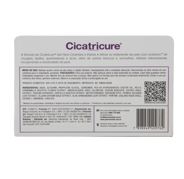 Cicatricure Gel Cicatrizes e Estrias 60g - Imagem 2