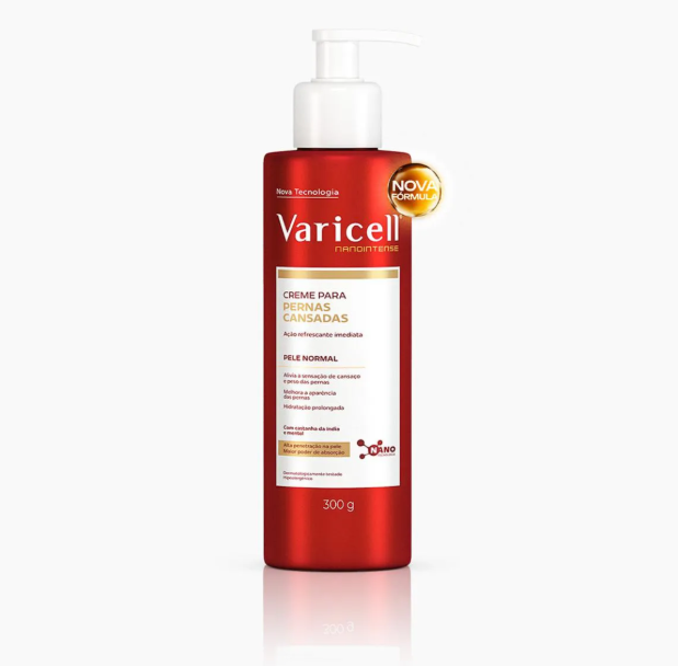 Creme para Pernas Cansadas Varicell com 300g