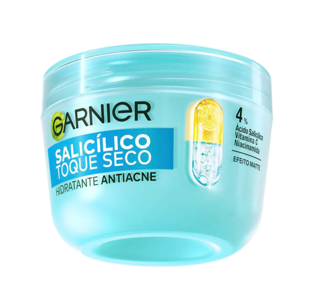 Hidratante Facial Antiacne Garnier Salicílico Toque Seco 85g