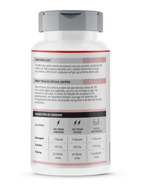 Cafeína Dux Nutrition 90 cápsulas - Imagem 2