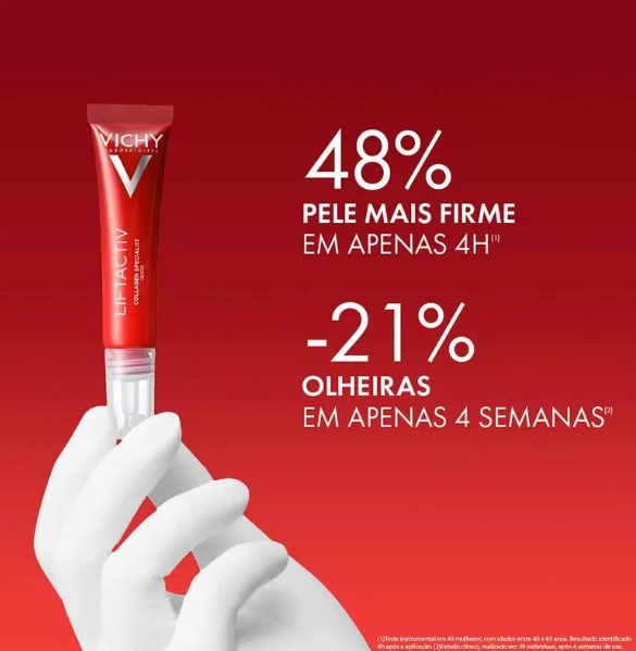 Creme para Contorno dos Olhos Vichy Liftactiv Colágeno Specialist 16 15ml - Imagem 4