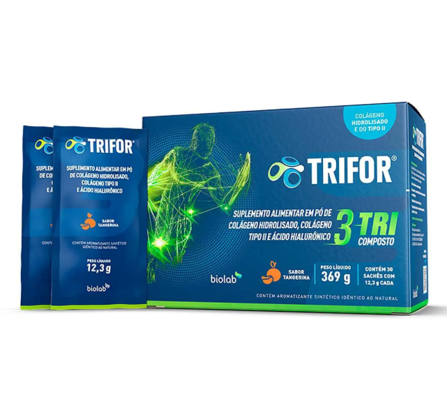Trifor Sabor Tangerina 30 Sachês