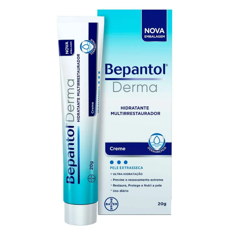Creme Hidratante Multirrestaurador Bepantol Derma Pele Extrasseca 20g