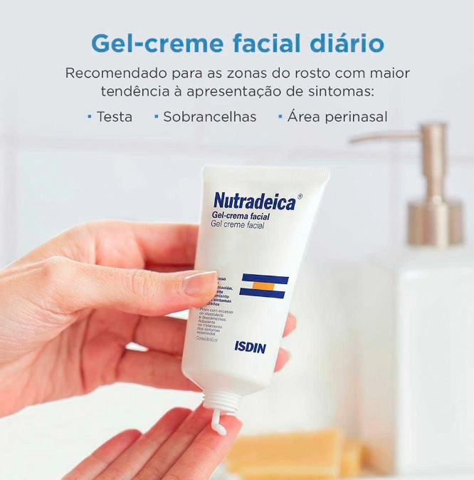 Nutradeica Hidratante Facial Isdin 50ml - Imagem 3