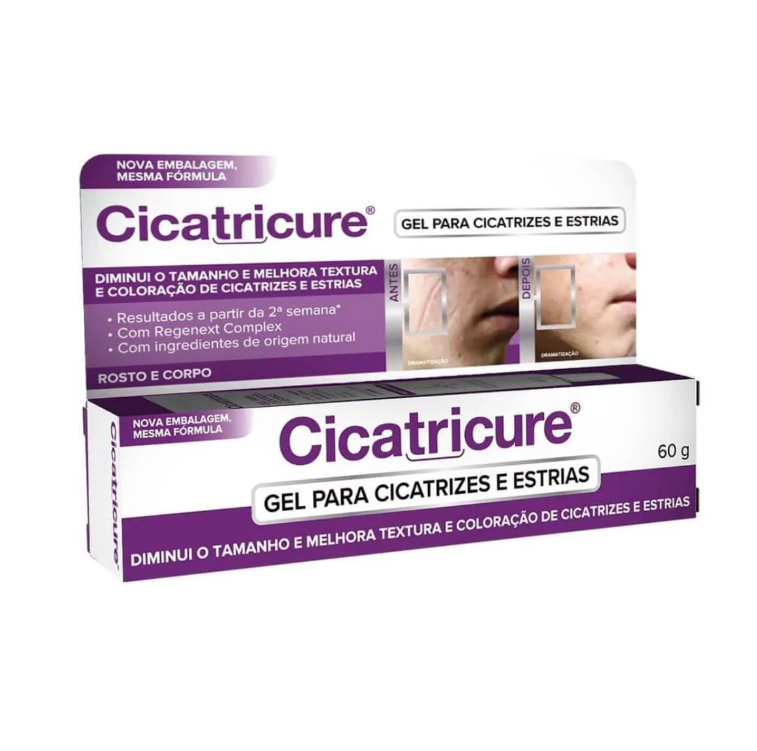 Cicatricure Gel Cicatrizes e Estrias 60g