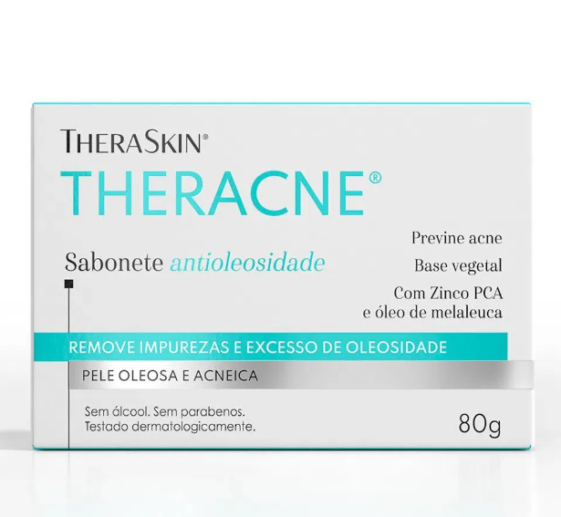 Theracne Sabonete Barra Theraskin 80g
