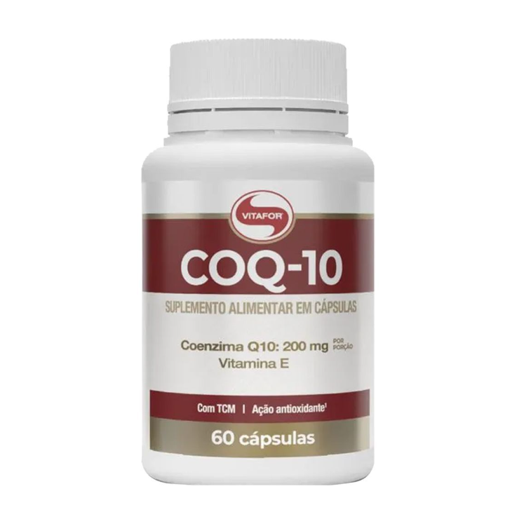 Coenzima Q10 200mg Vitafor 60 Cápsulas