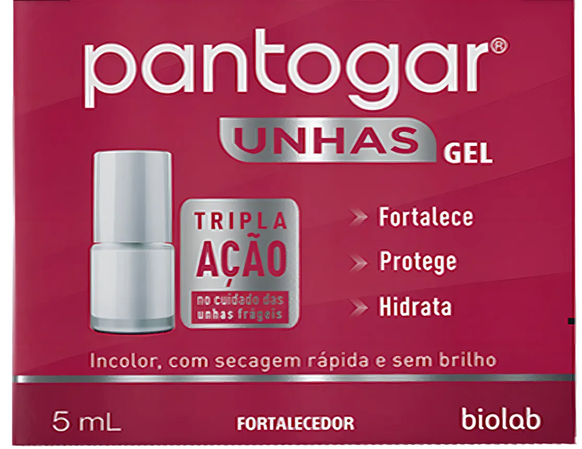 Gel Fortalecedor De Unhas Pantogar 5ml - Imagem 2