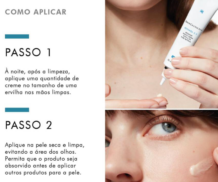 Creme Facial Anti-idade Retinol 0.3 SkinCeuticals com Vitamina C 30ml - Imagem 3
