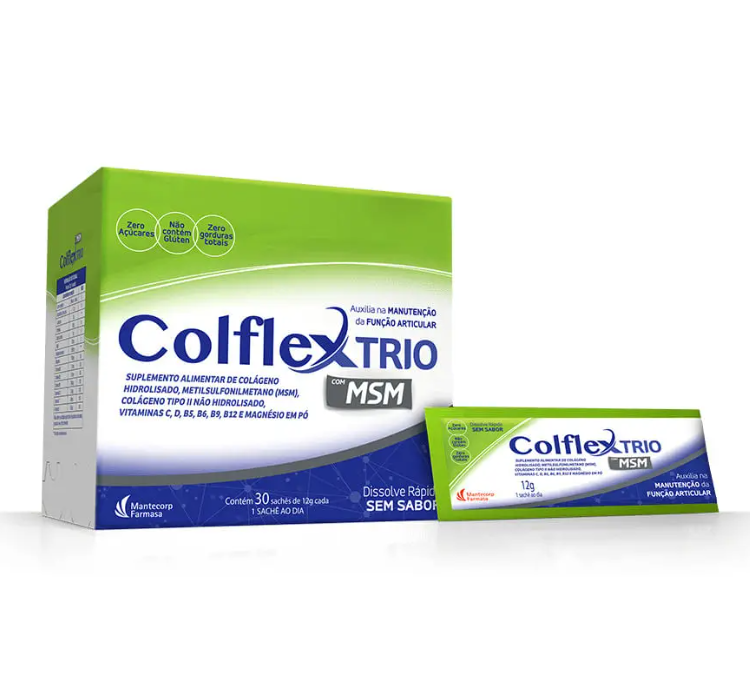 Colflex Trio Colágeno Hidrolisado 30 sachês