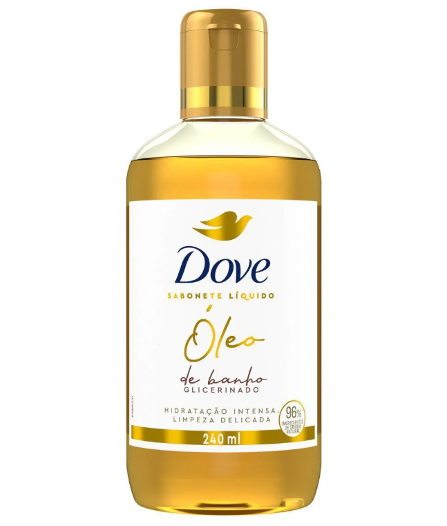 Sabonete Líquido Dove Óleo de Banho Glicerinado 240ml