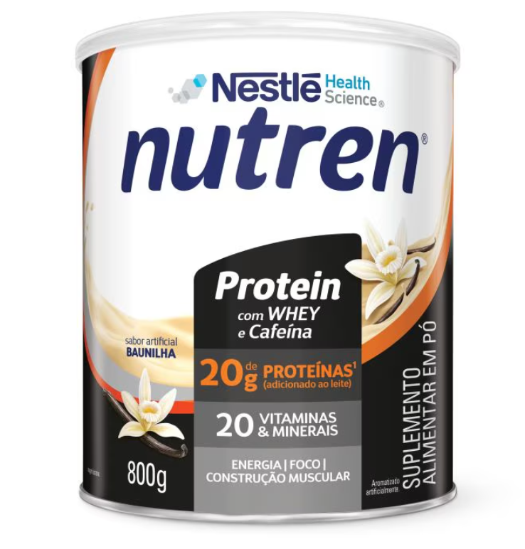 Nutren Protein sabor Baunilha 800g