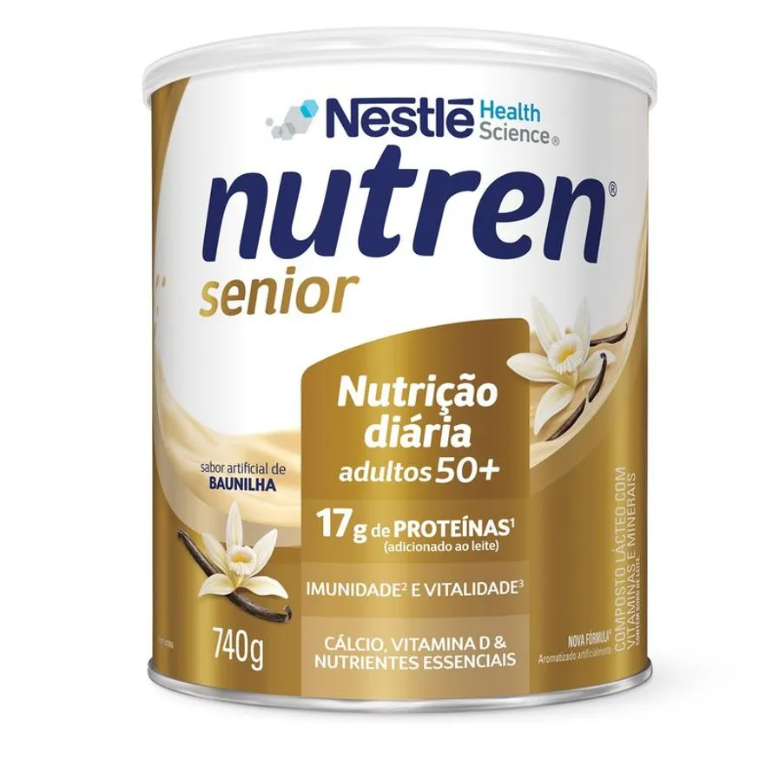 Nutren Senior sabor Baunilha 740g