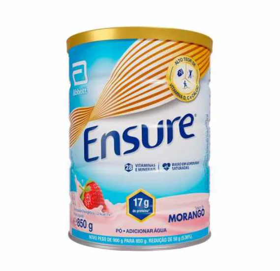 Ensure sabor Morango 850g