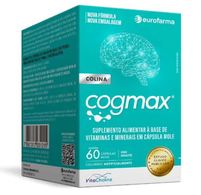 Polivitamínico Cogmax 60 cápsulas