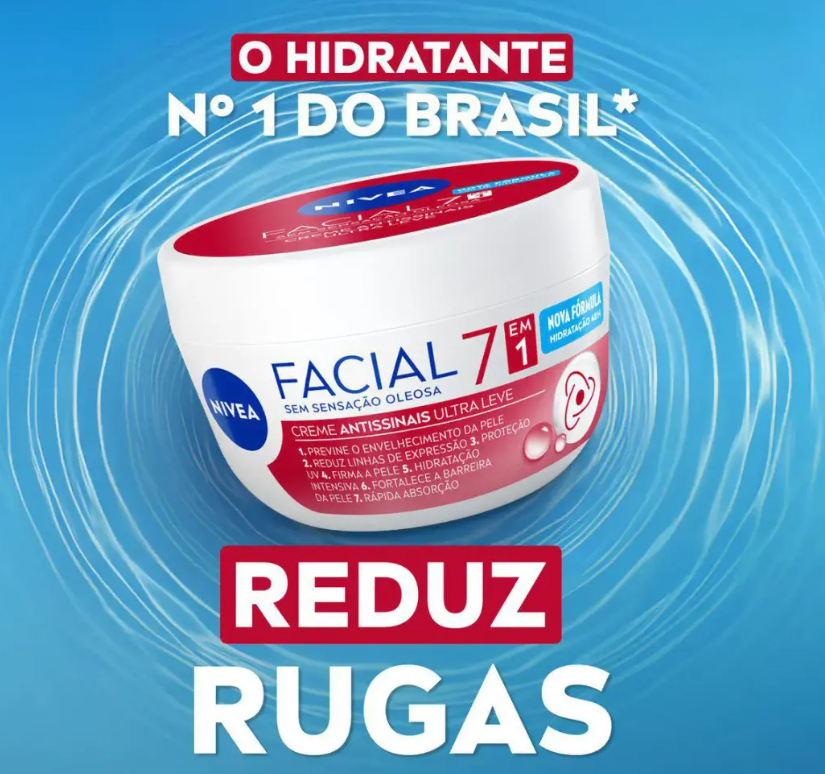 Hidratante Facial Nívea Antissinais Creme 100g - Imagem 3